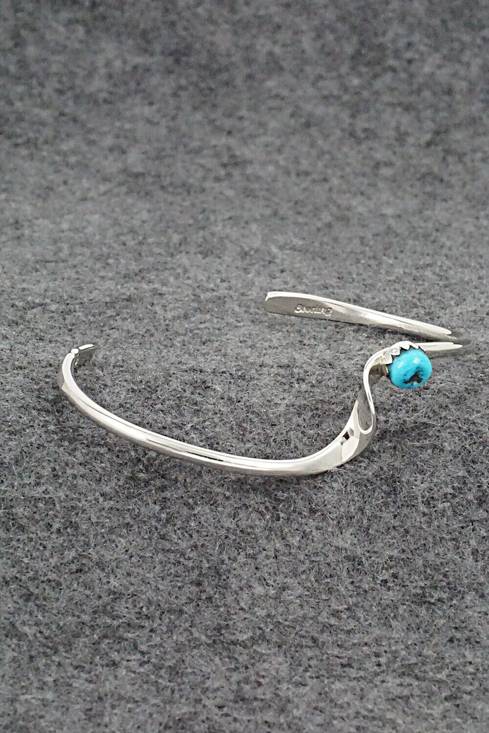 Turquoise & Sterling Silver Bracelet - Yolanda Skeets