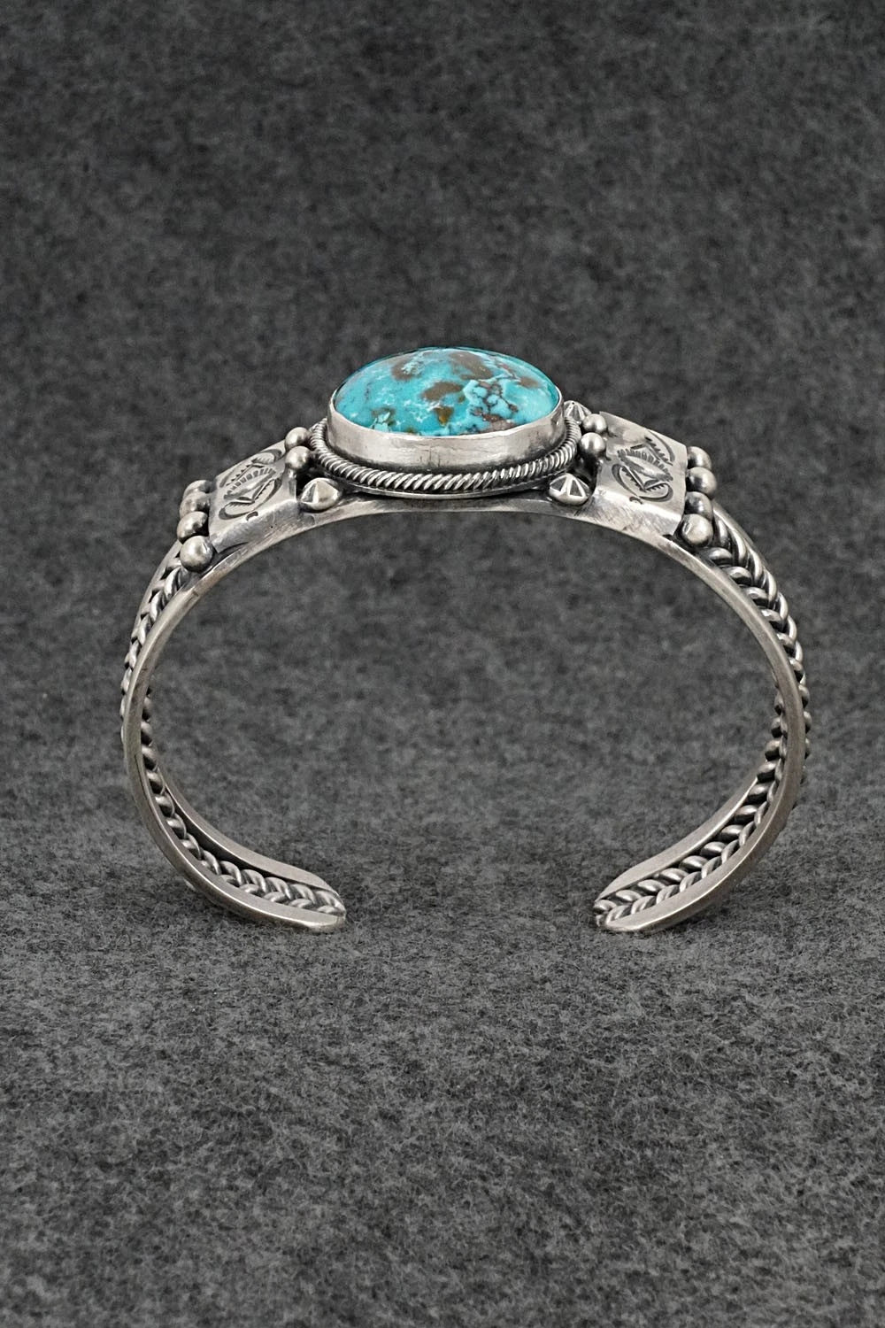 Turquoise & Sterling Silver Bracelet - Daniel Benally