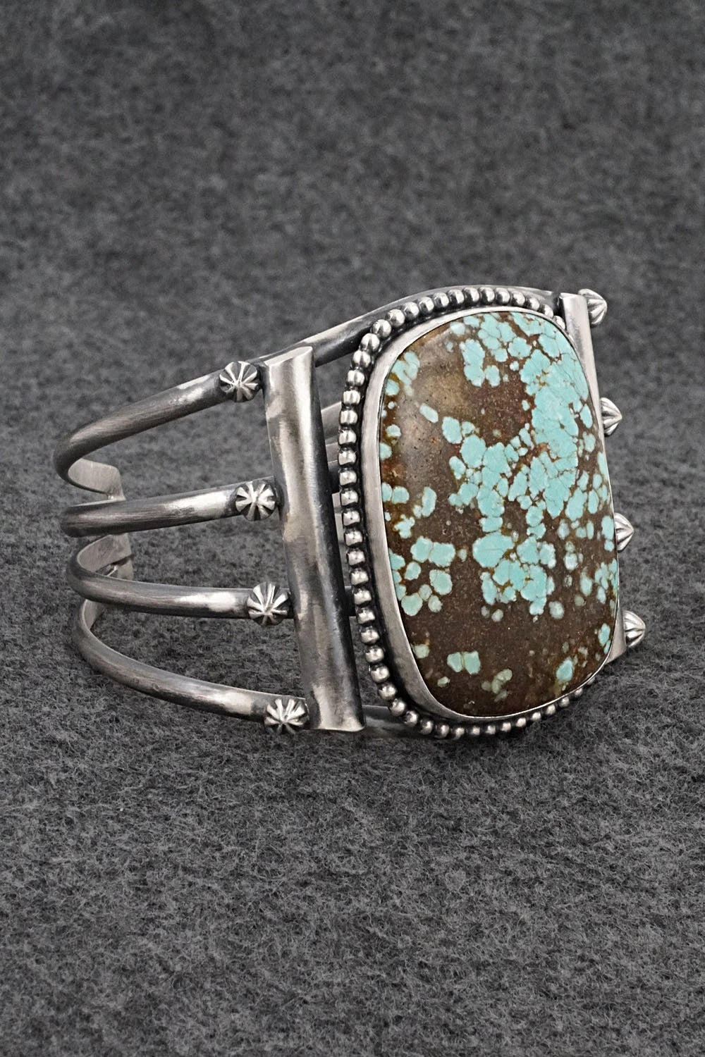 Turquoise & Sterling Silver Bracelet - Mark Yazzie