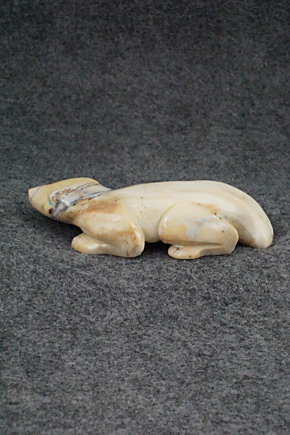 Mole Zuni Fetish Carving - Nelson Yatsatte