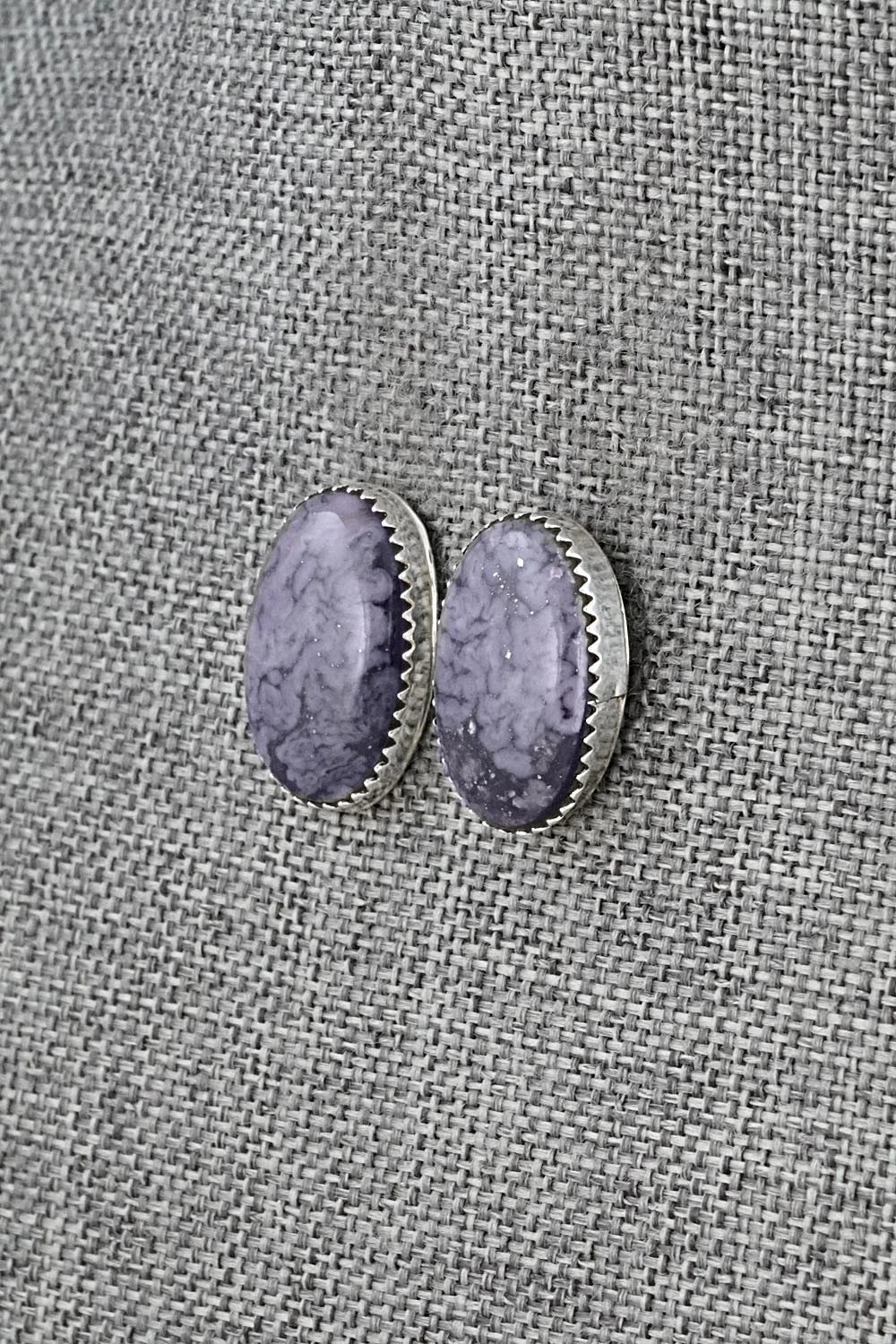 Morado & Sterling Silver Earrings - Murray Hannaweeka