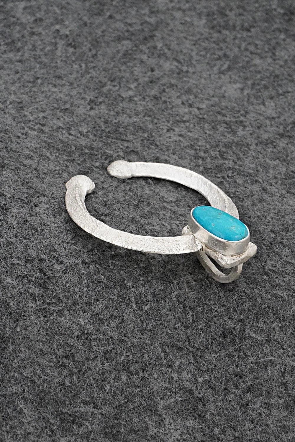 Turquoise & Sterling Silver Pendant - Cody Noble