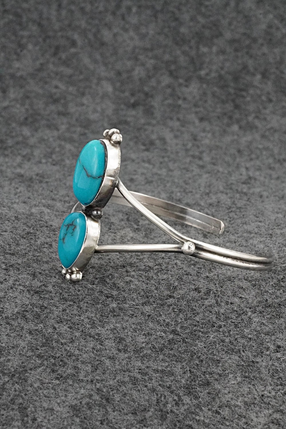 Turquoise & Sterling Silver Bracelet - Rena Begay
