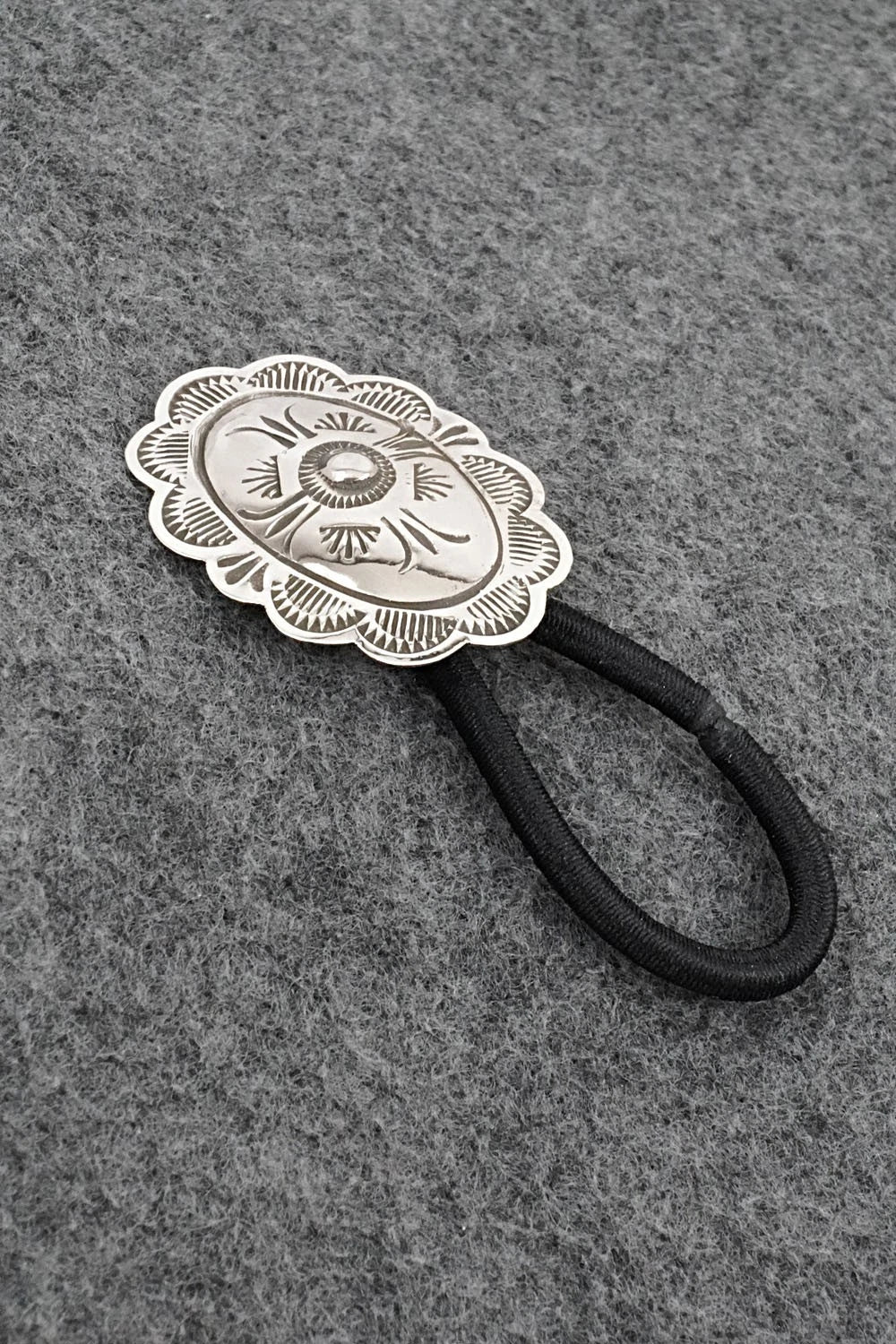 Sterling Silver Hair Tie - Bertha Begay