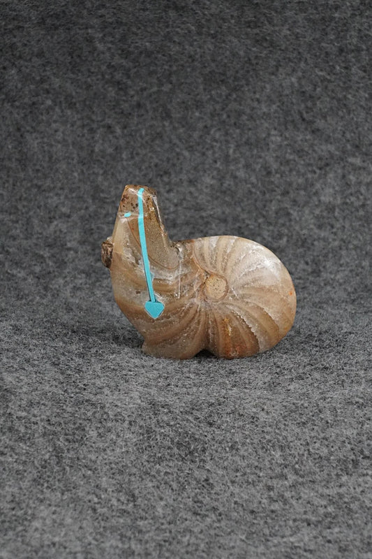 Bear Zuni Fetish Carving - Kenric Laiwakete