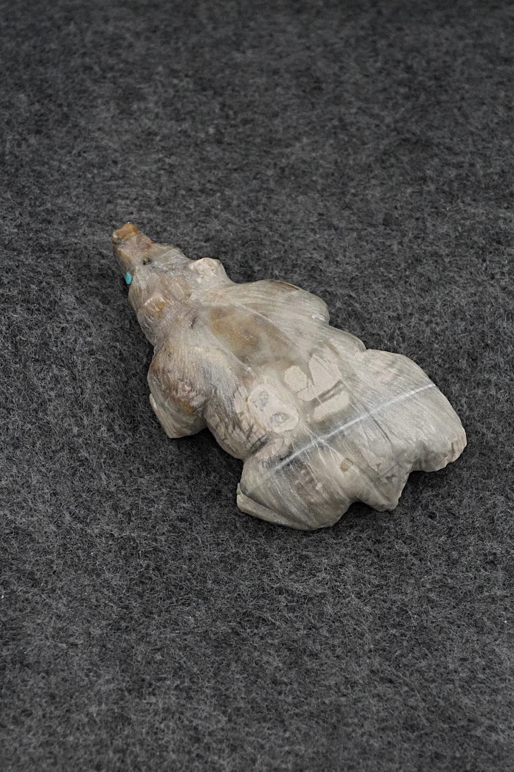 Badger Zuni Fetish Carving - Derrick Kammasee