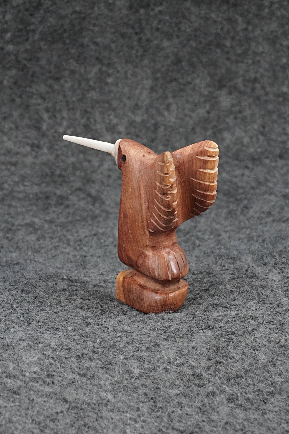 Hummingbird Zuni Fetish Carving - Justin Red Elk