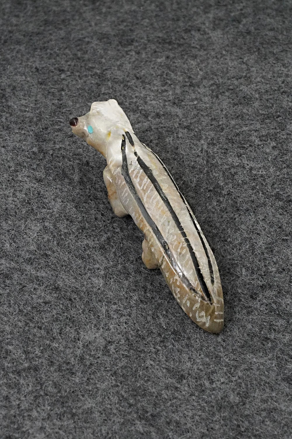 Badger Zuni Fetish Carving - Freddie Leekya