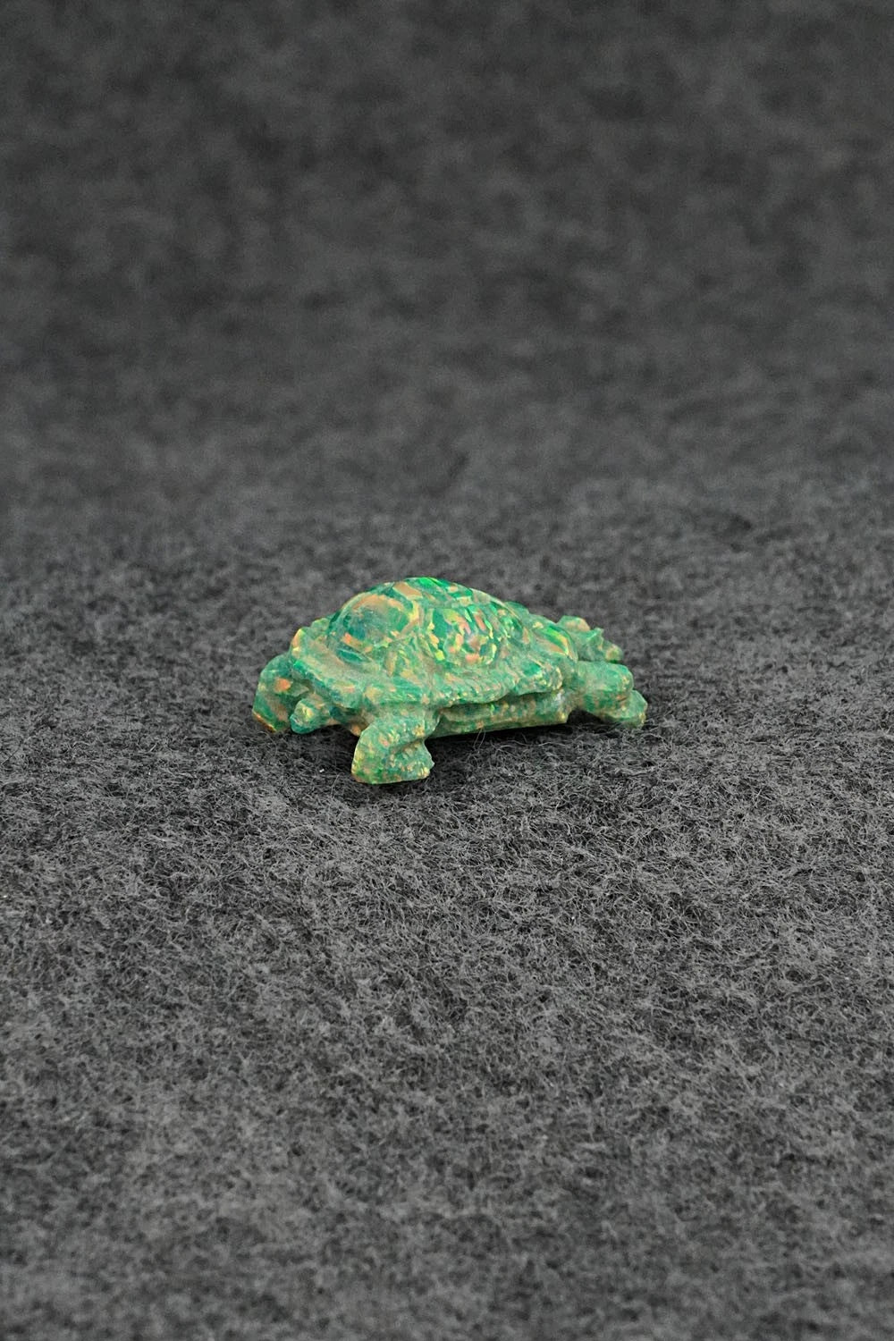Turtle Zuni Fetish Carving - Lewis Malie