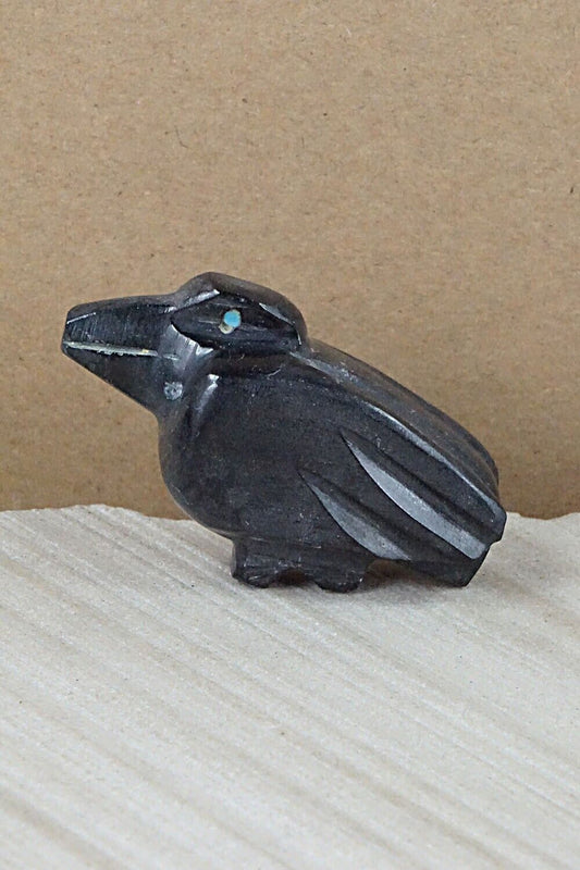 Crow Zuni Fetish Carving - Tim Lementino