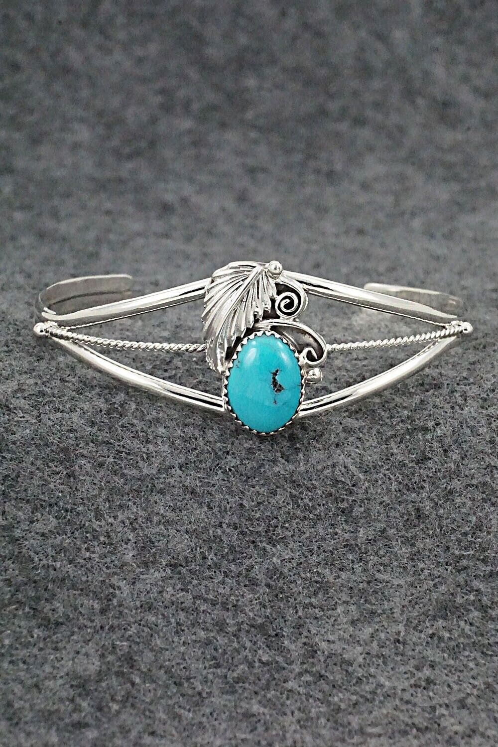 Turquoise & Sterling Silver Bracelet - Judy Largo