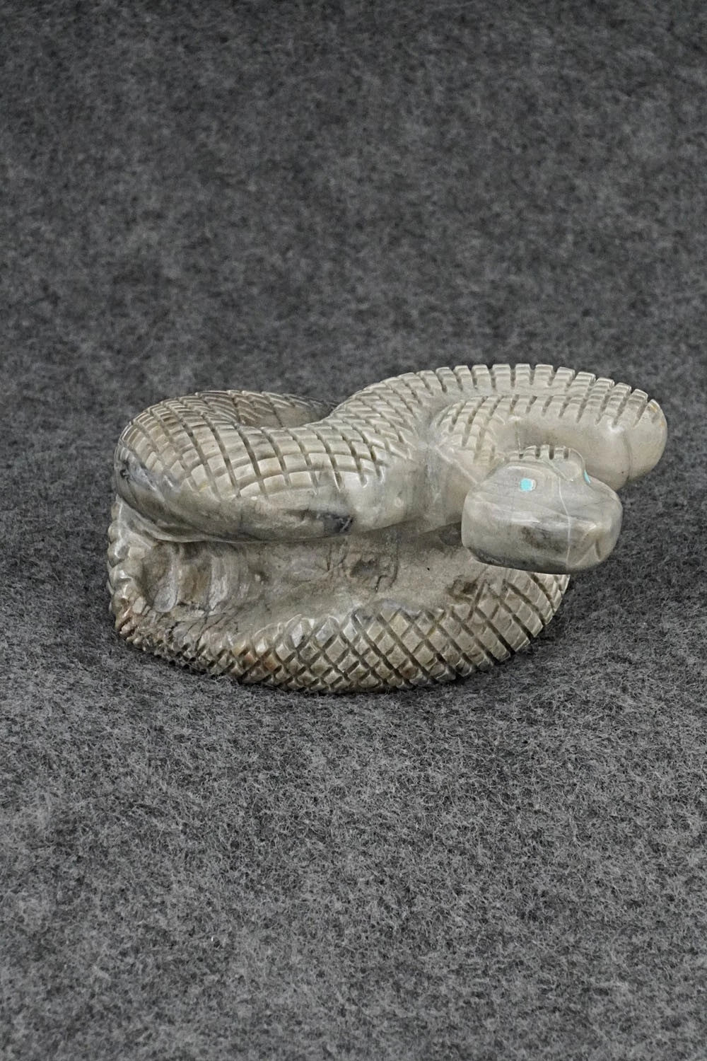 Rattlesnake Zuni Fetish Carving - Paulette & Farlan Quam