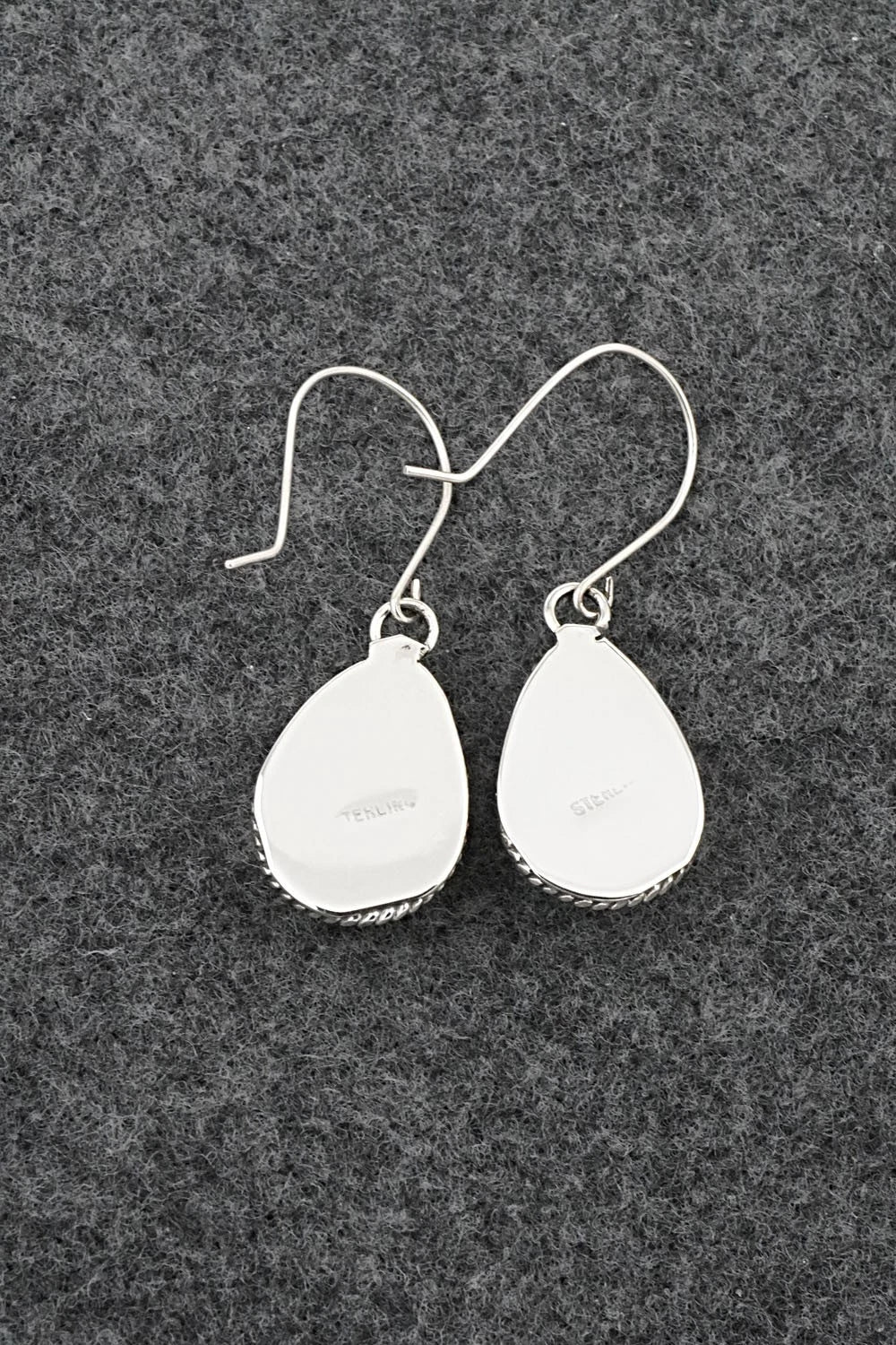 Turquoise & Sterling Silver Earrings - Rosemary Saunders