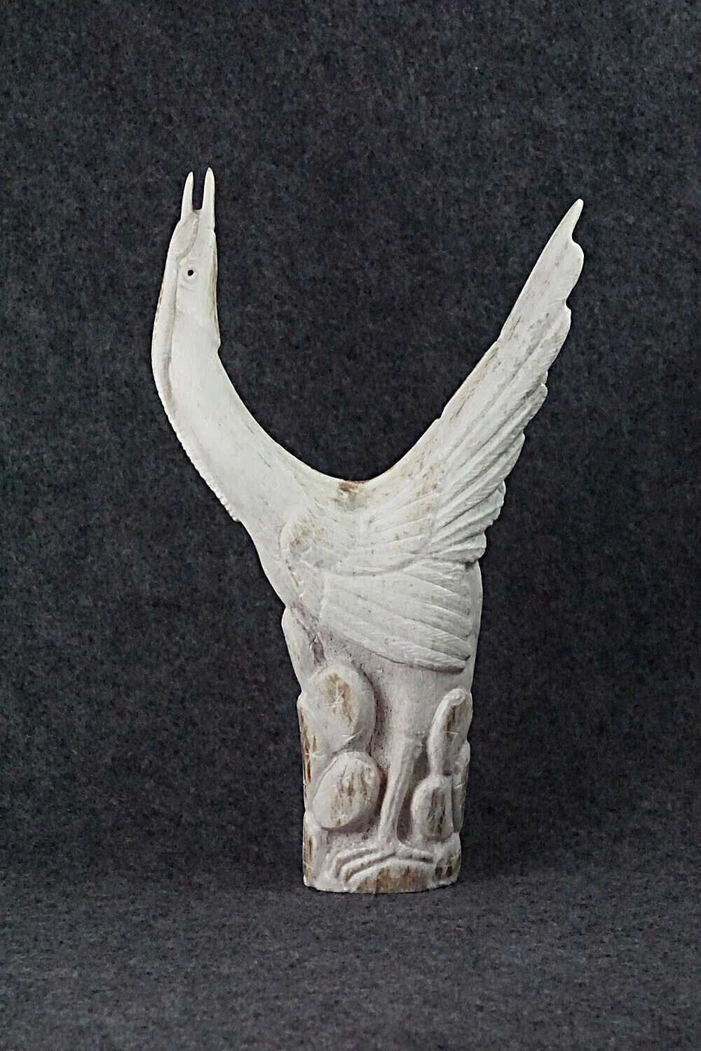 Roadrunner Zuni Fetish Carving - Maxx Laate