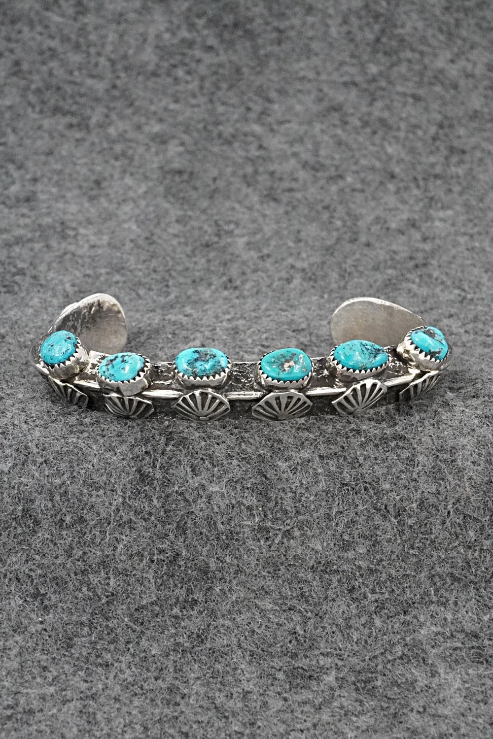 Turquoise & Sterling Silver Bracelet - Delbert Arviso