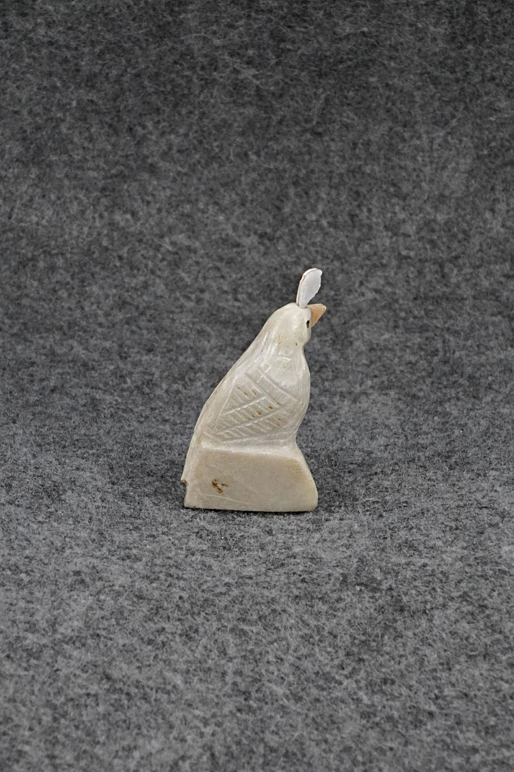 Quail Zuni Fetish Carving - Darrin Boone