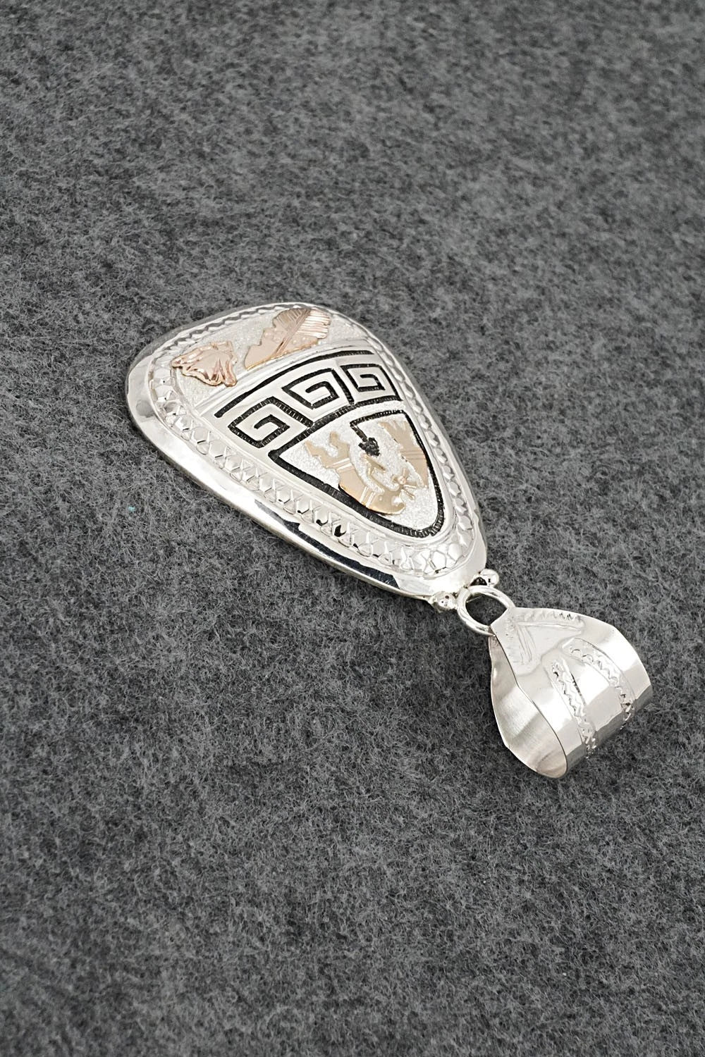 Sterling Silver & Gold Fill Pendant - Allison Manulito