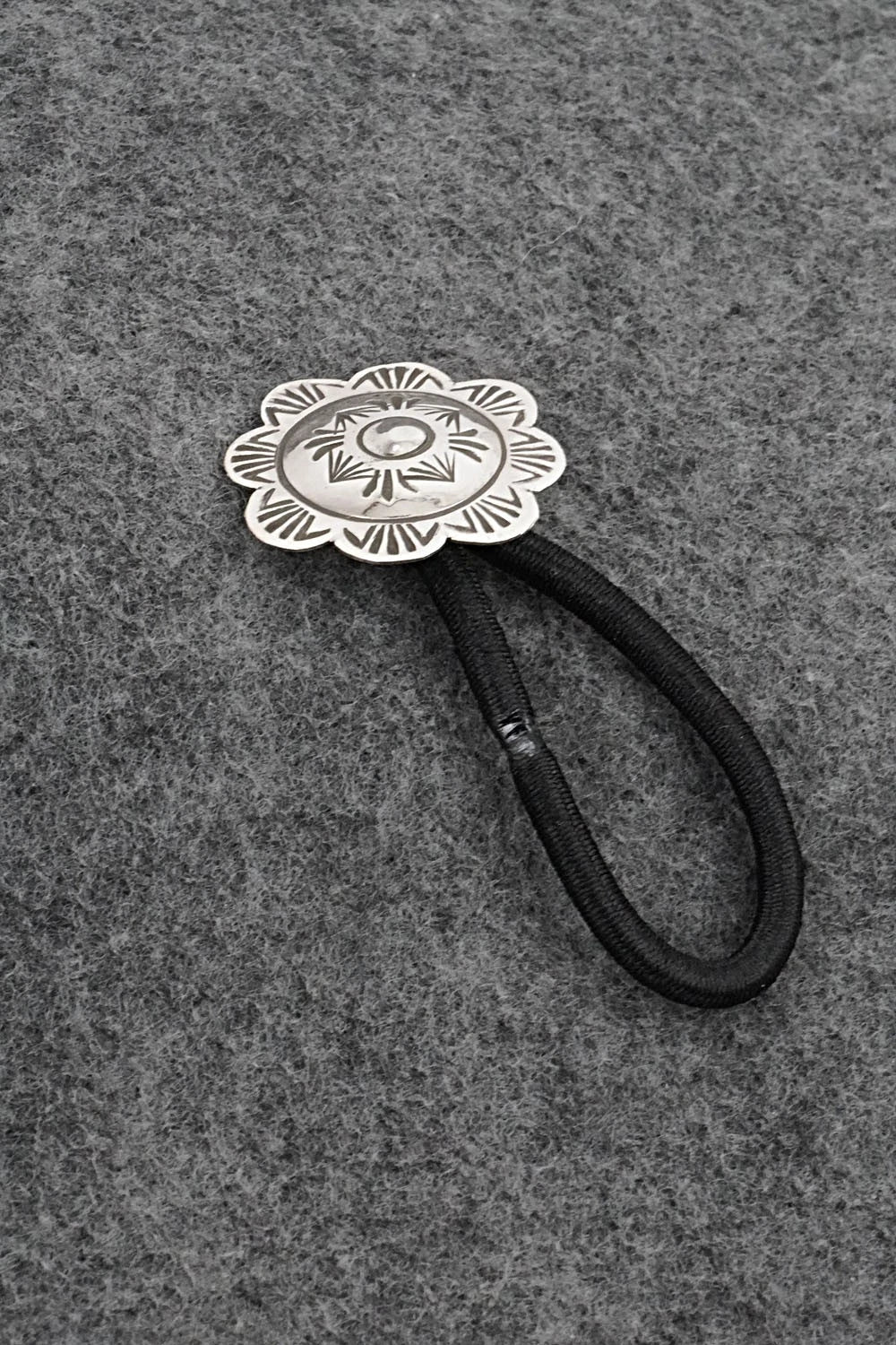 Sterling Silver Hair Tie - Bertha Begay