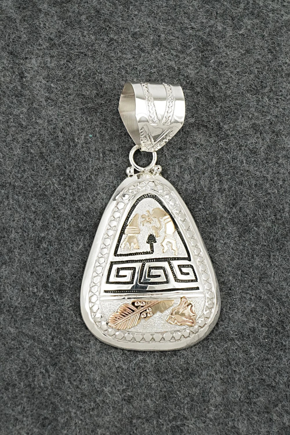 Sterling Silver & Gold Fill Pendant - Allison Manulito