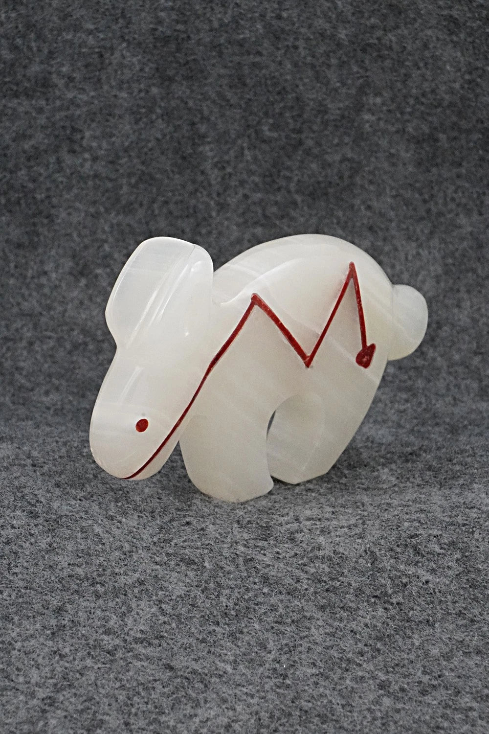 Rabbit Zuni Fetish Carving - Kenric Laiwakete
