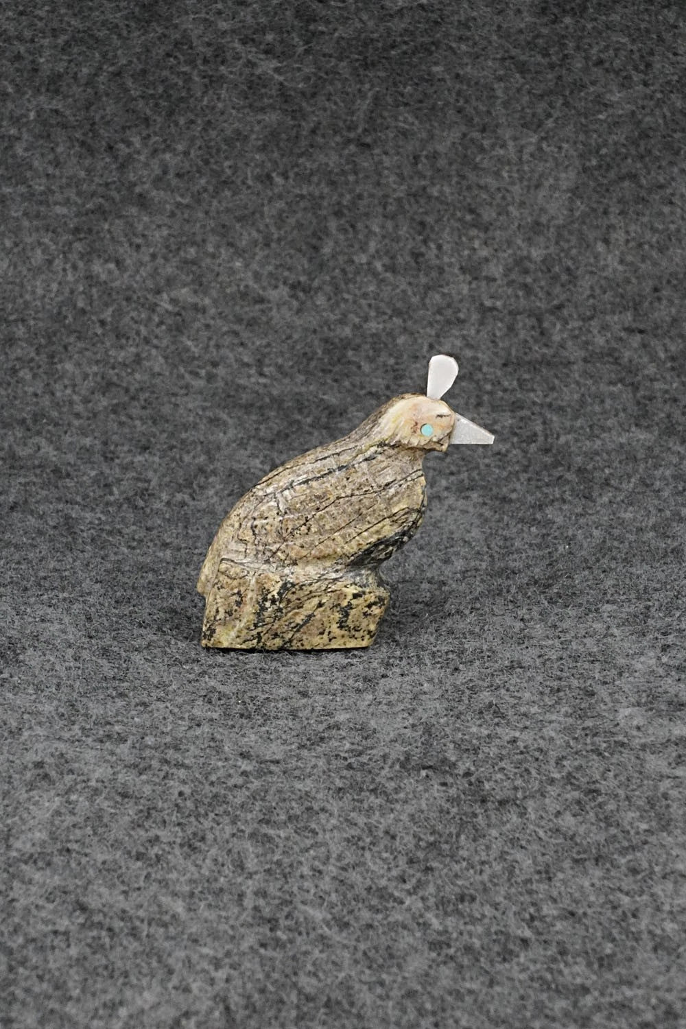 Quail Zuni Fetish Carving - Darrin Boone