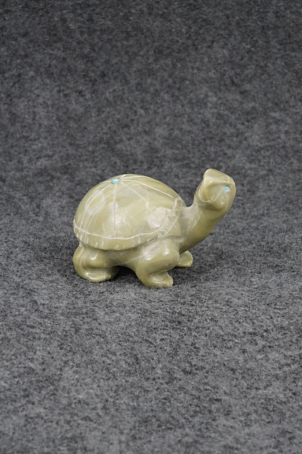 Turtle Zuni Fetish Carving - Freddie Leekya