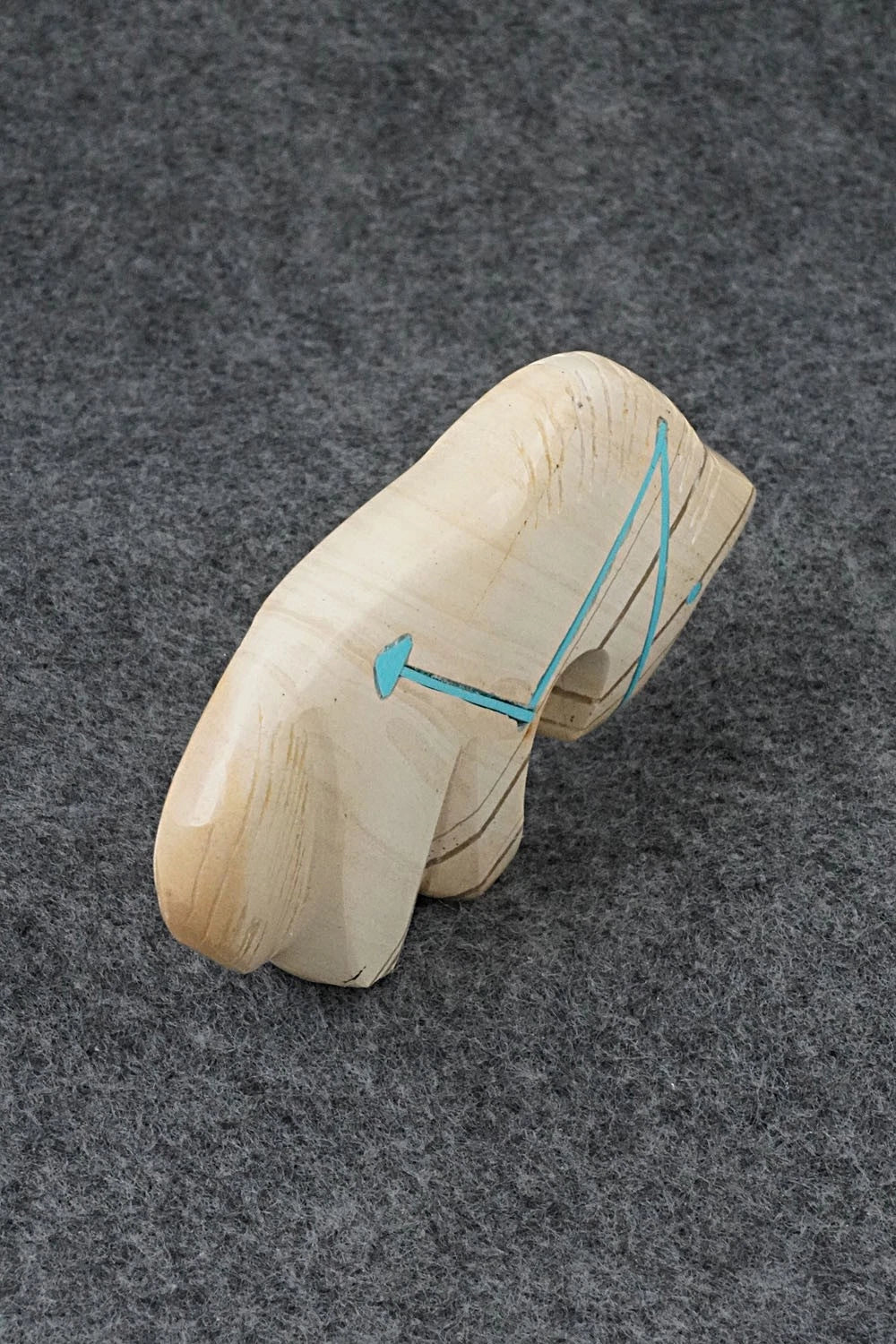 Horse Zuni Fetish Carving - Kenric Laiwakete