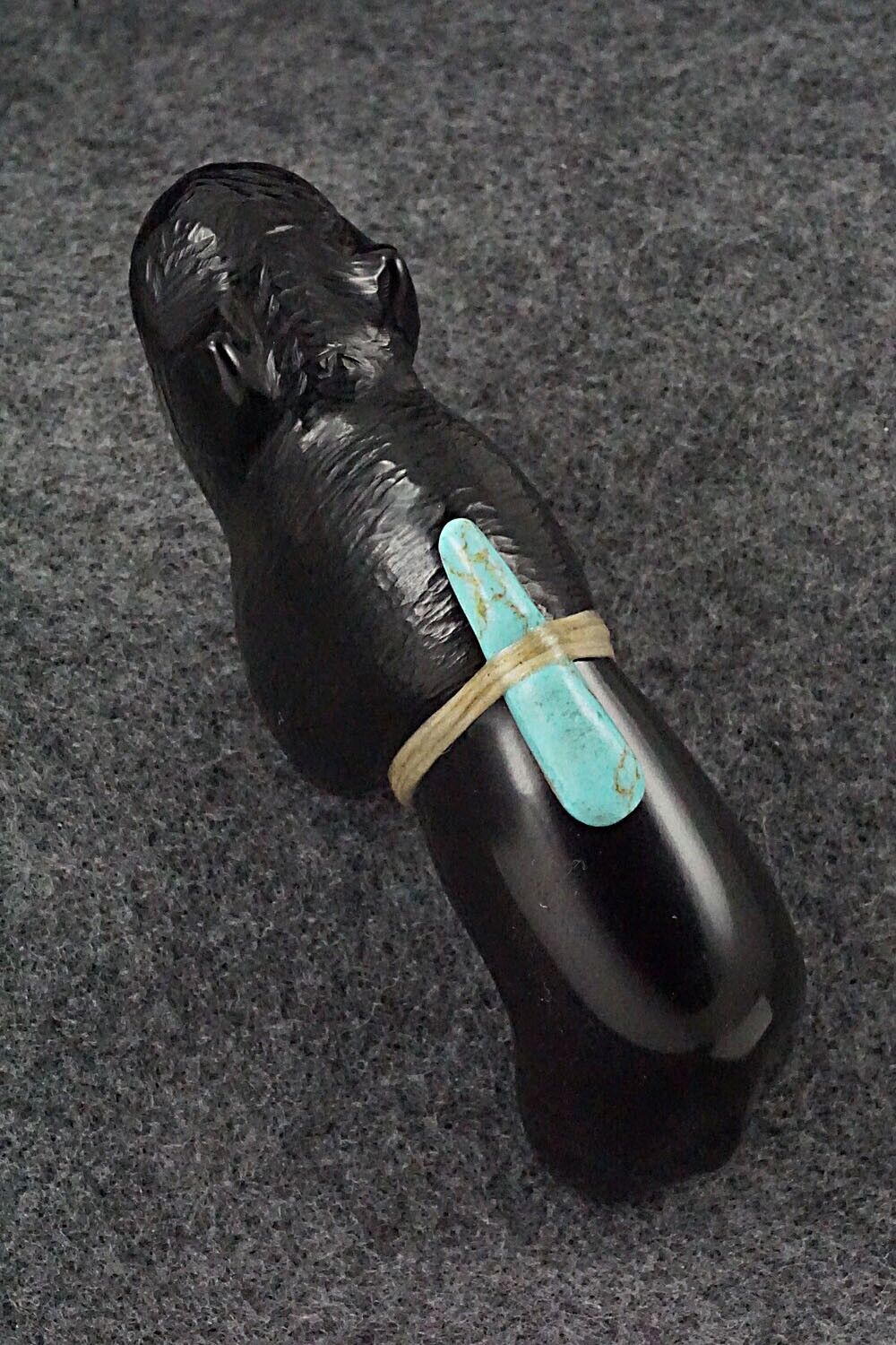 Buffalo Zuni Fetish Carving - Herbert Halate
