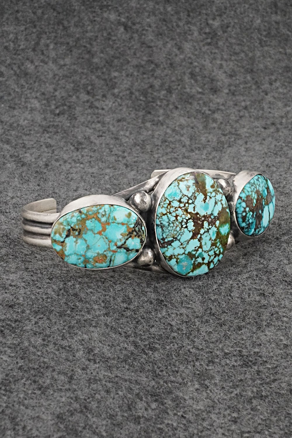 Turquoise & Sterling Silver Bracelet - Darrin Livingston
