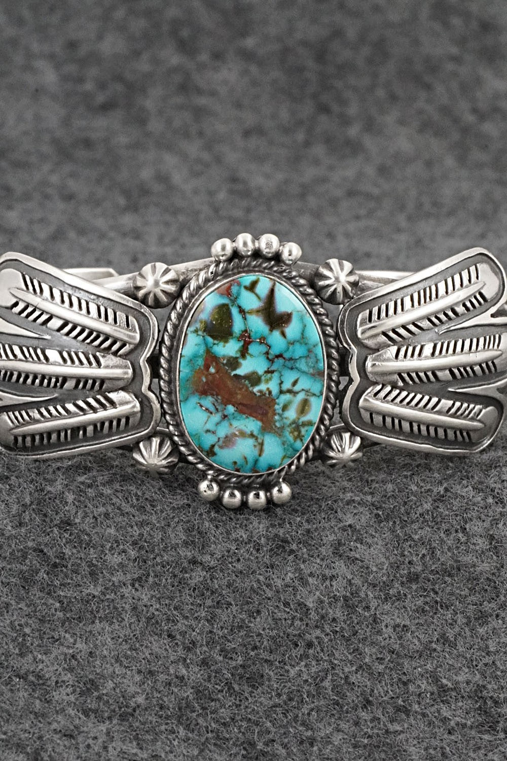 Turquoise & Sterling Silver Bracelet - Daniel Benally