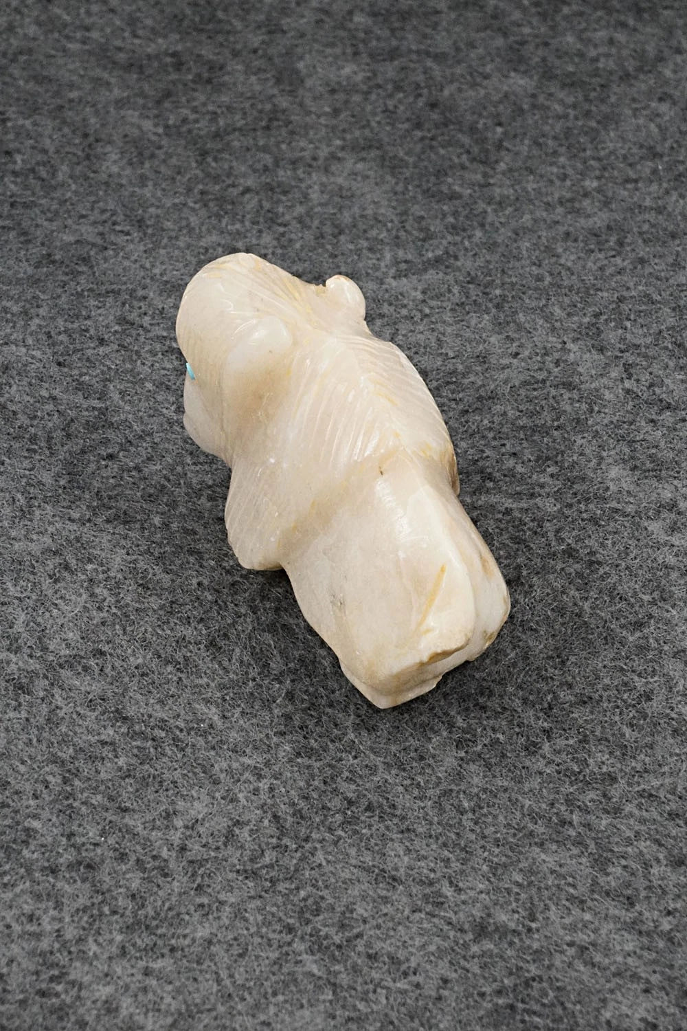 Buffalo Zuni Fetish Carving - Gilbert Lonjose