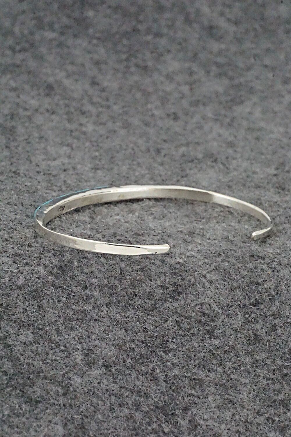Turquoise & Sterling Silver Bracelet - Jeanette Chavez