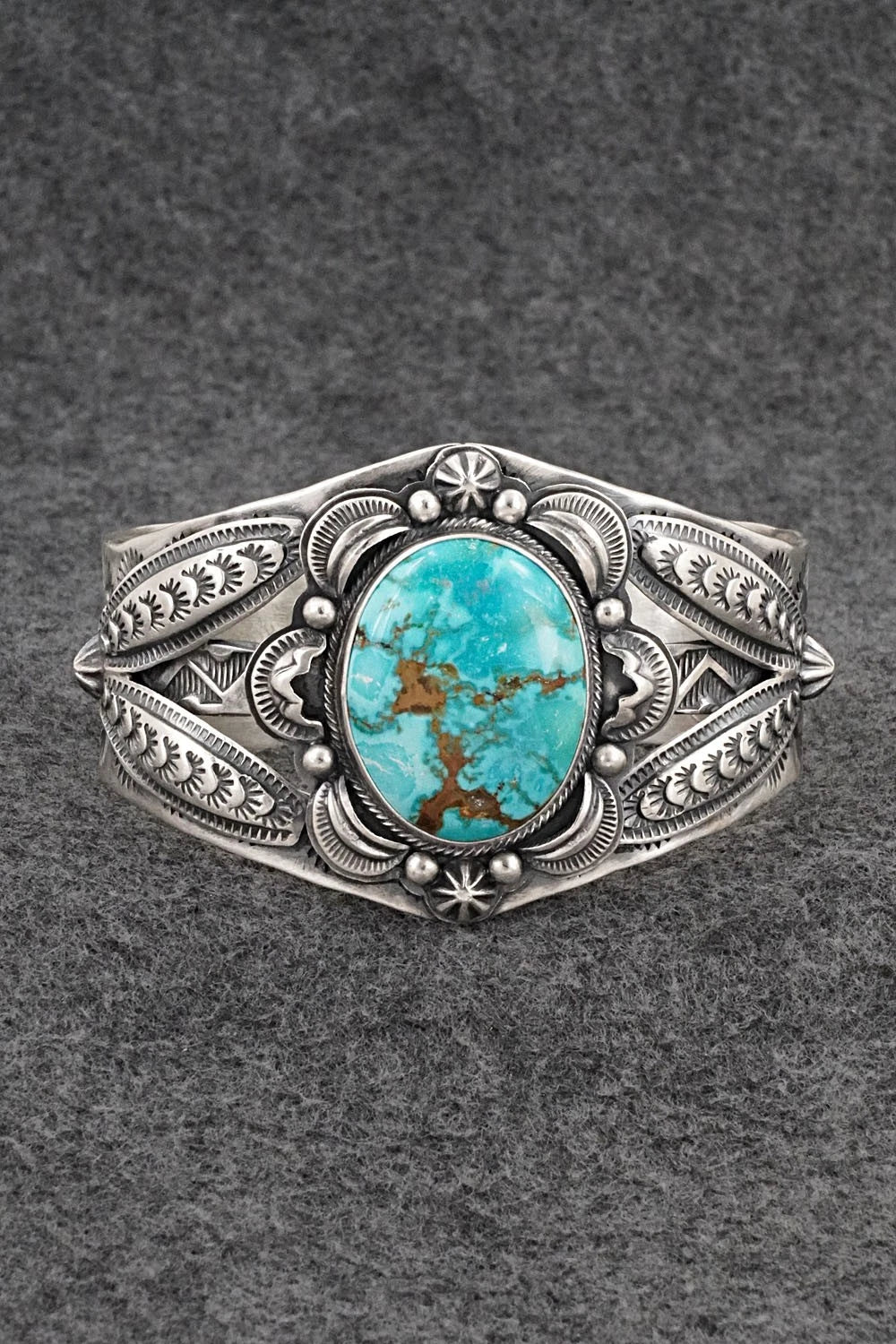 Turquoise & Sterling Silver Bracelet - Randy Boyd