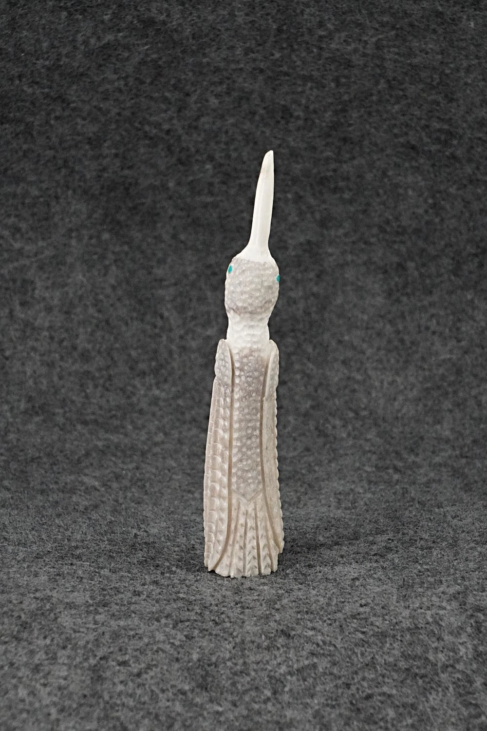 Bird Zuni Fetish Carving - Todd Lowsayate