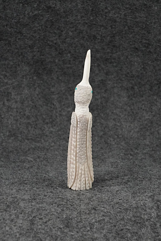 Bird Zuni Fetish Carving - Todd Lowsayate