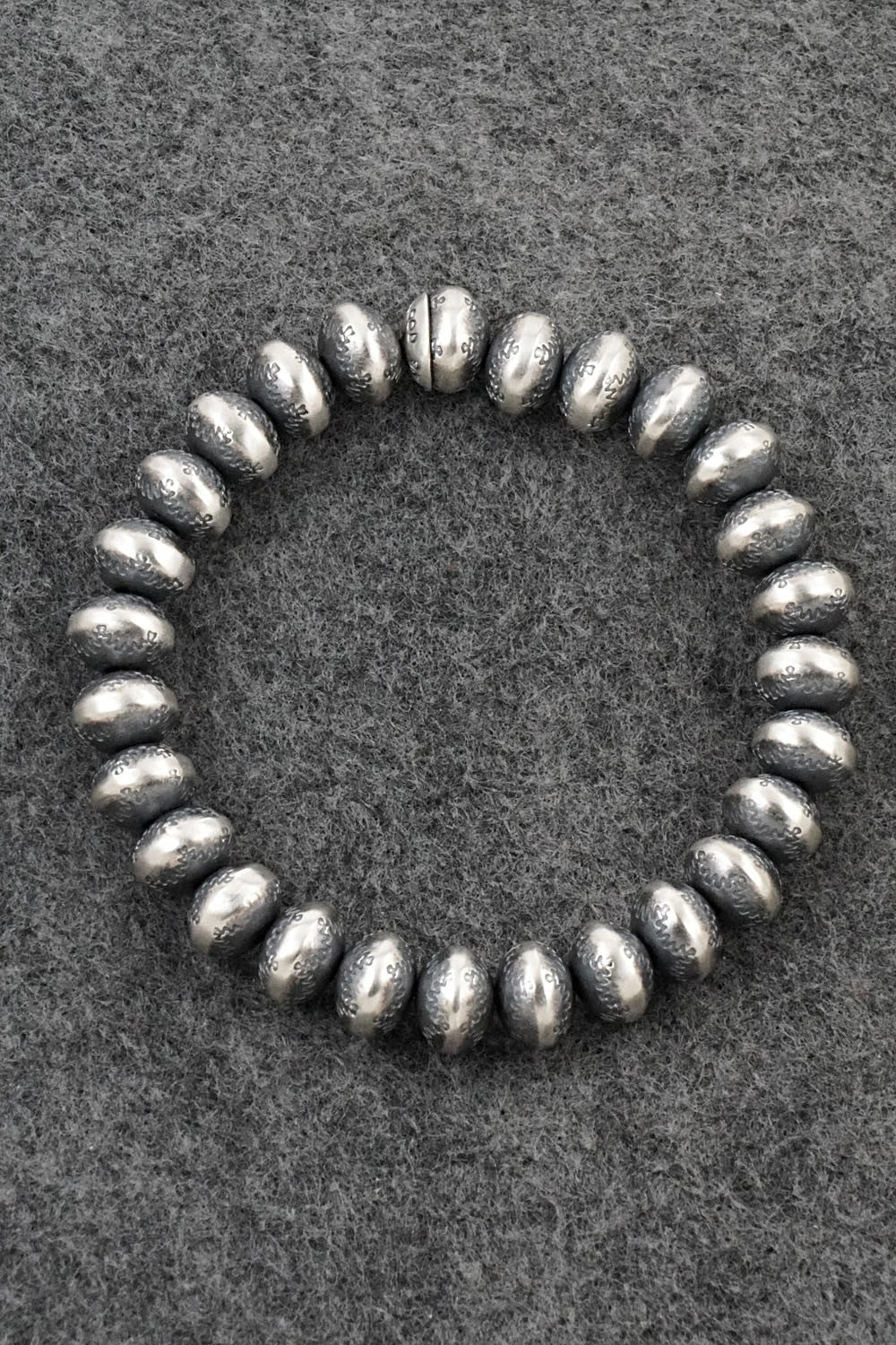 Sterling Silver Navajo Pearl Bracelet - Bryannen Halwood