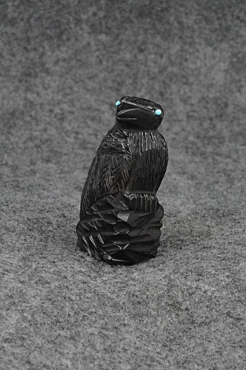 Crow Zuni Fetish Carving - Mike Tucson