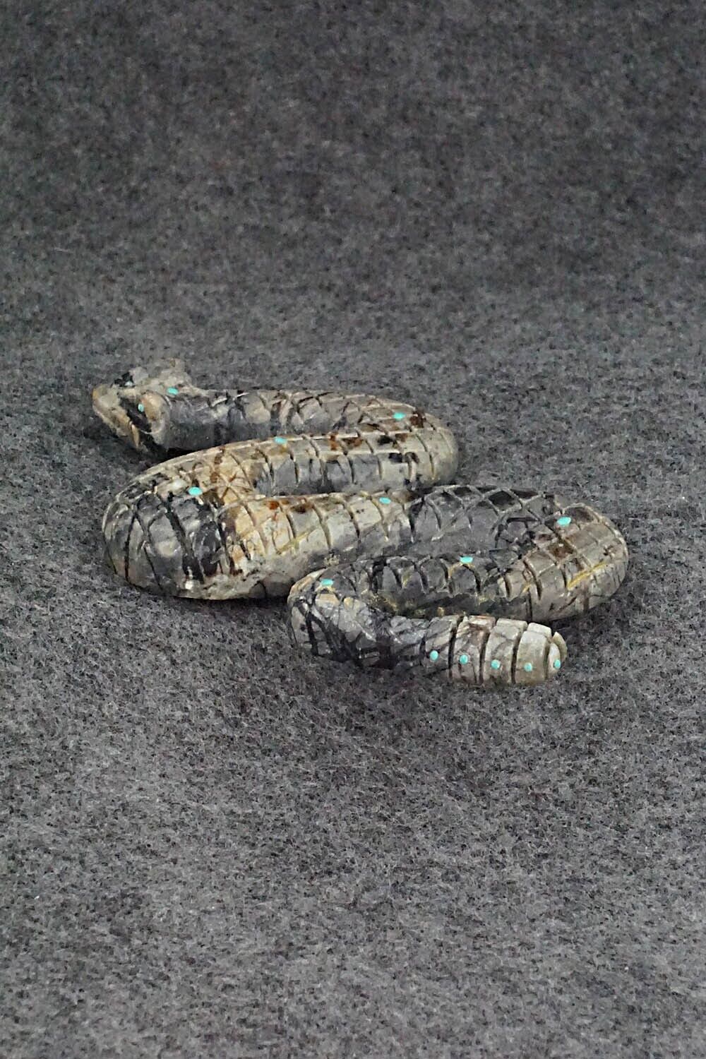 Rattlesnake Zuni Fetish Carving - Douglas Martza