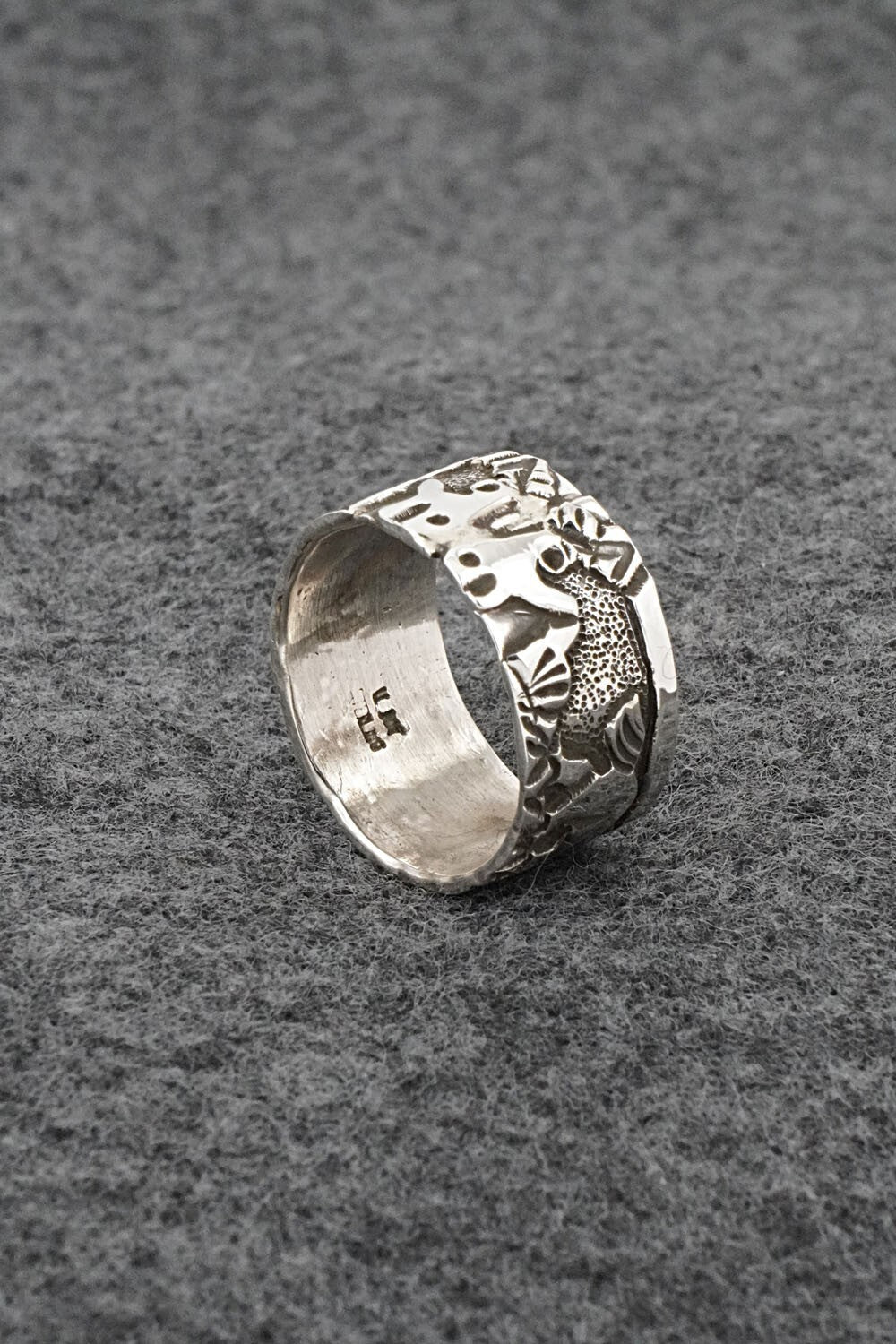 Sterling Silver Ring - Lloyd Becenti - Size 8