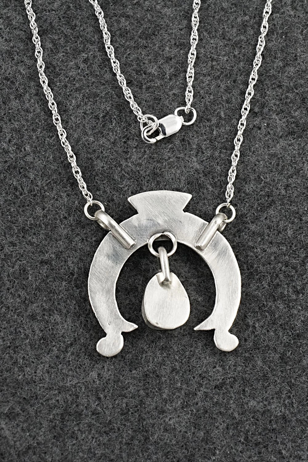 Turquoise & Sterling Silver Necklace - Gary Shorty