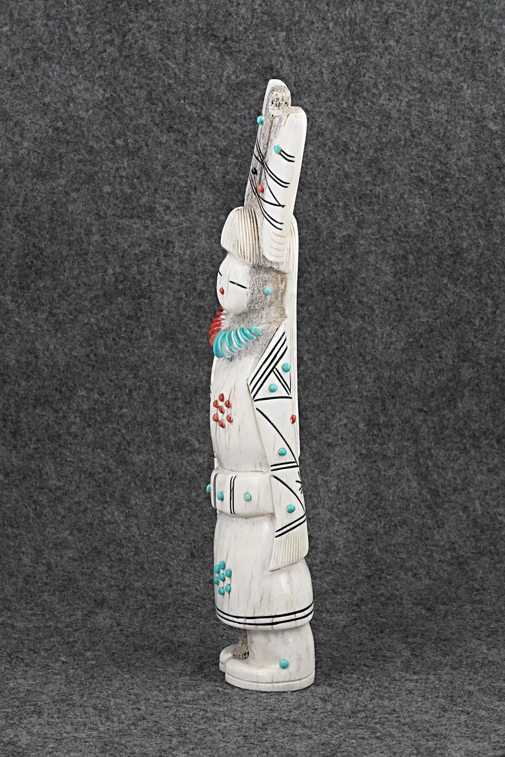 Corn Maiden Zuni Fetish Carving - Claudia Peina