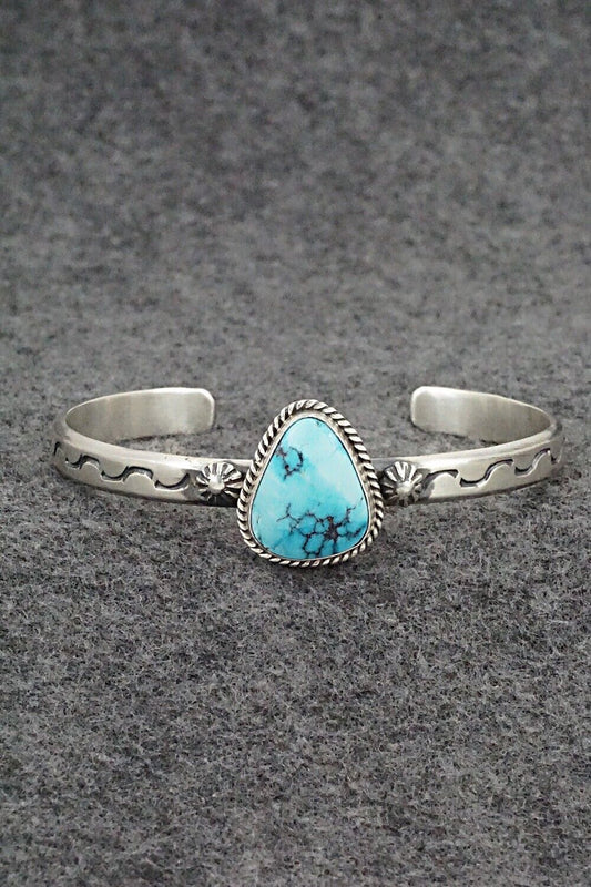 Turquoise & Sterling Silver Bracelet - Samuel Yellowhair