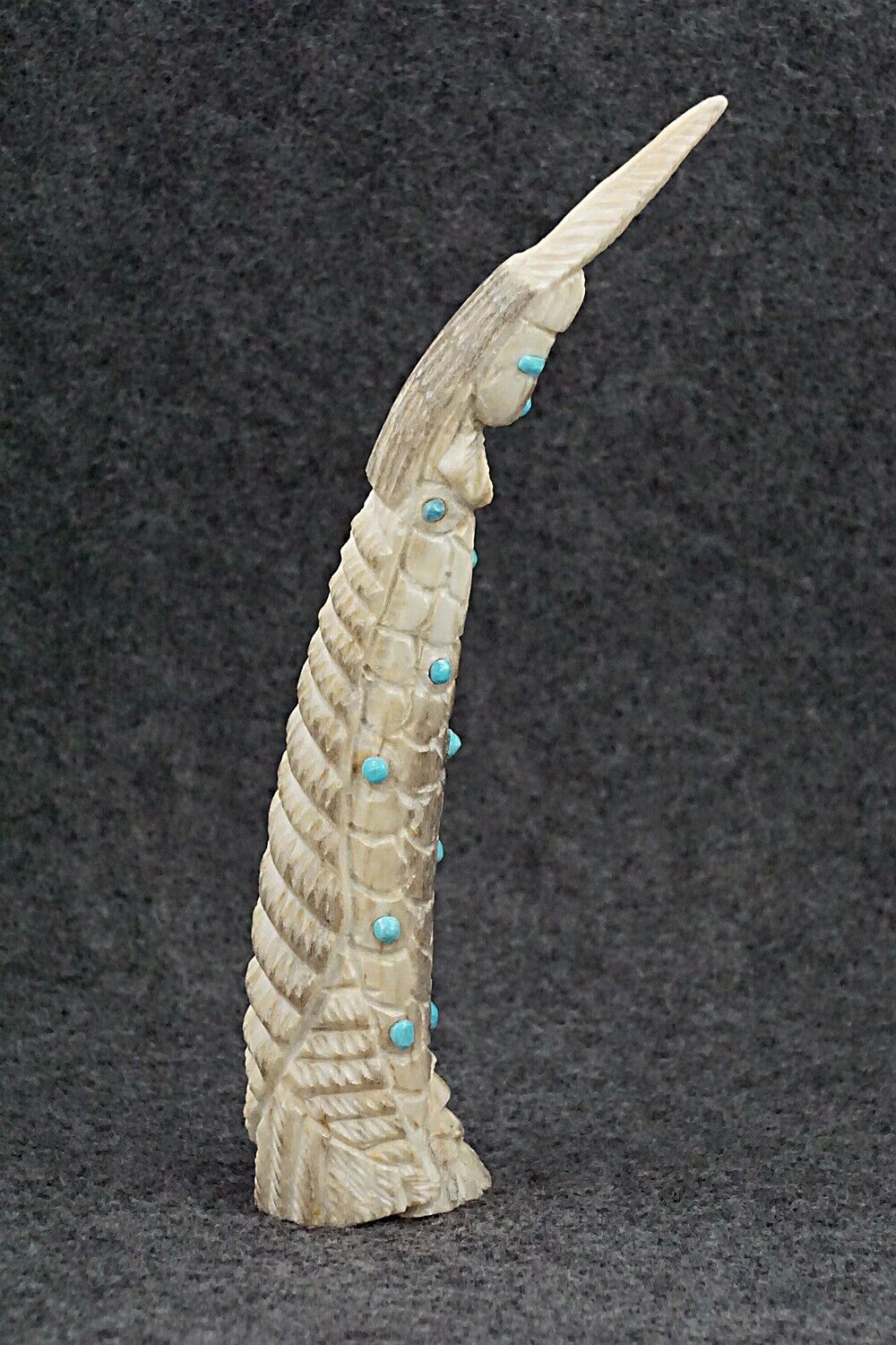 Corn Maiden Zuni Fetish Carving - Garrick Weeka