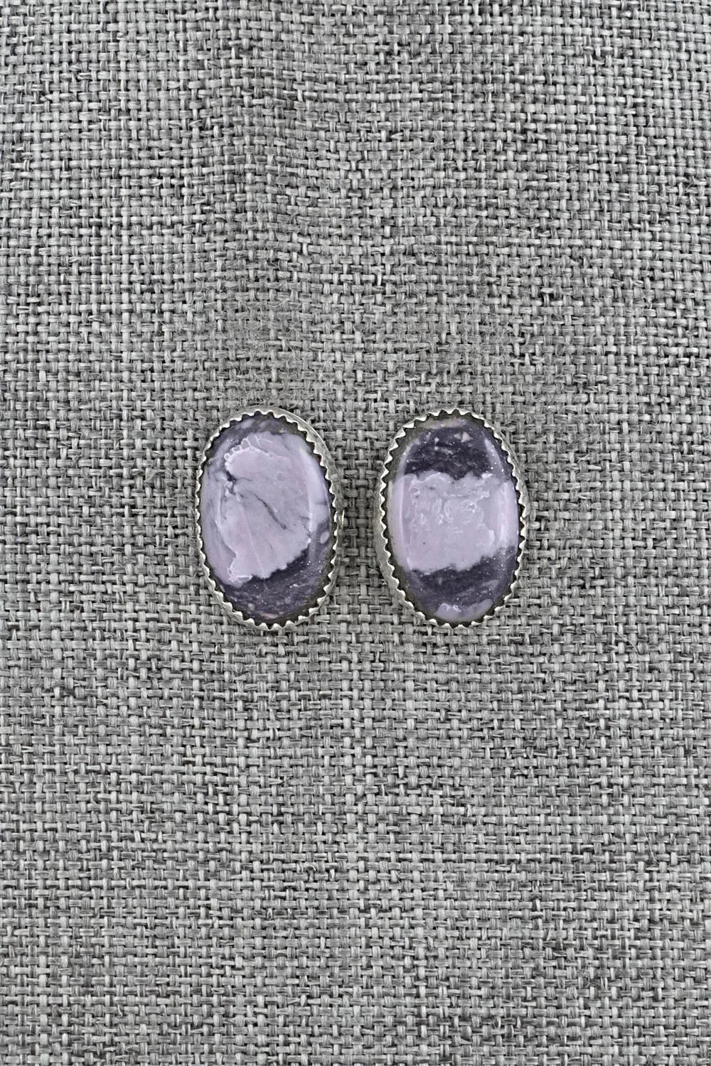 Morado & Sterling Silver Earrings - Murray Hannaweeka