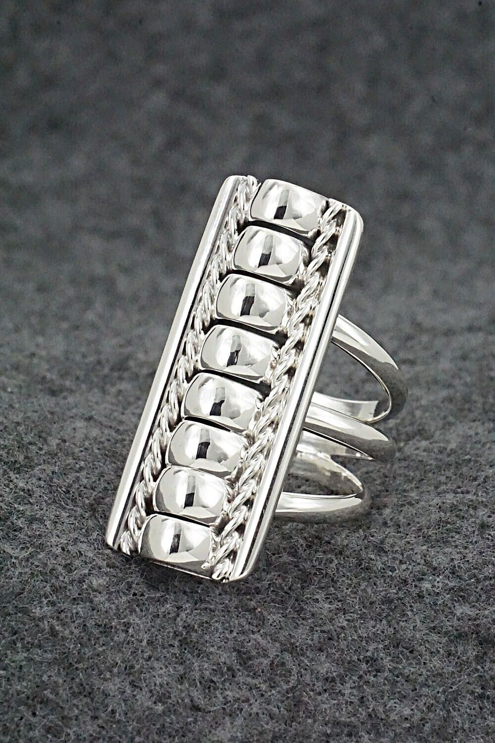 Sterling Silver Ring - Manuel Johnson - Size 8.5