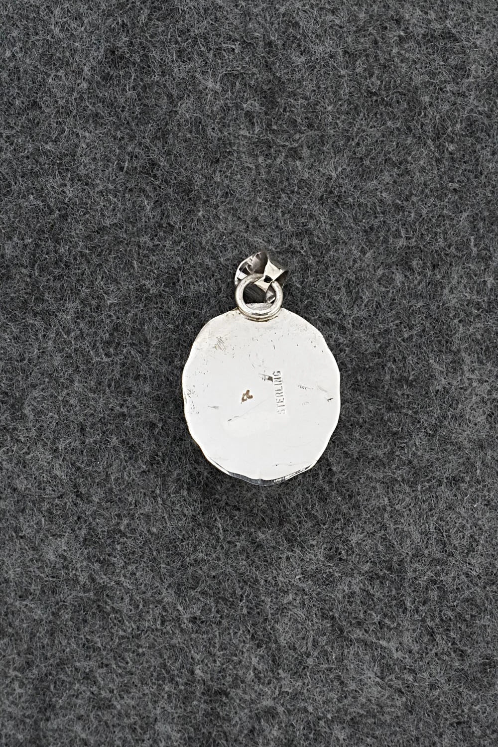 Turquoise and Sterling Silver Pendant - Gene Martinez