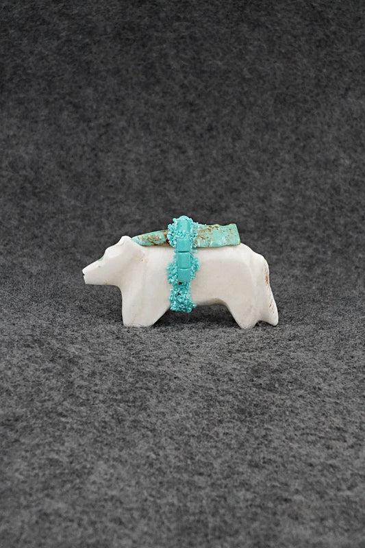 Wolf Zuni Fetish Carving - Marveletta Phillips