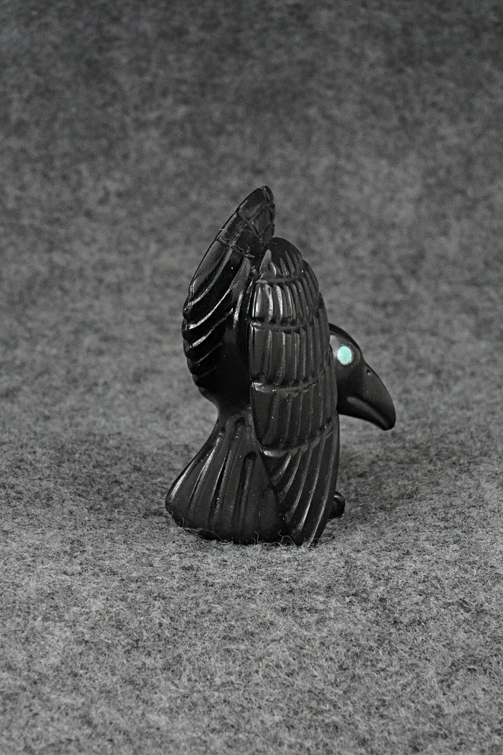 Eagle Zuni Fetish Carving - Albert Eustace