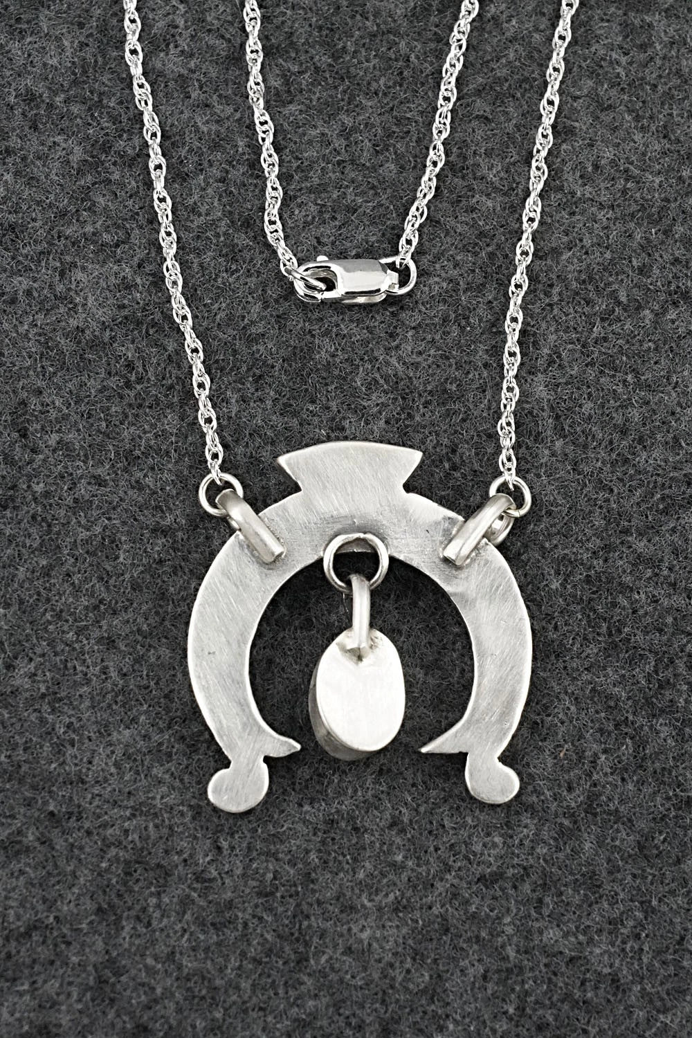 Turquoise & Sterling Silver Necklace - Gary Shorty