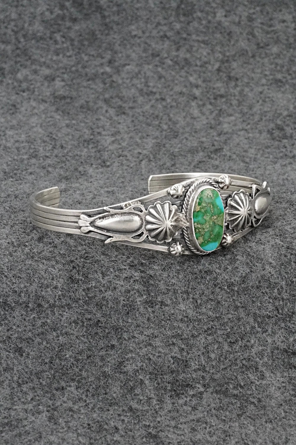 Turquoise & Sterling Silver Bracelet - Sharon McCarthy